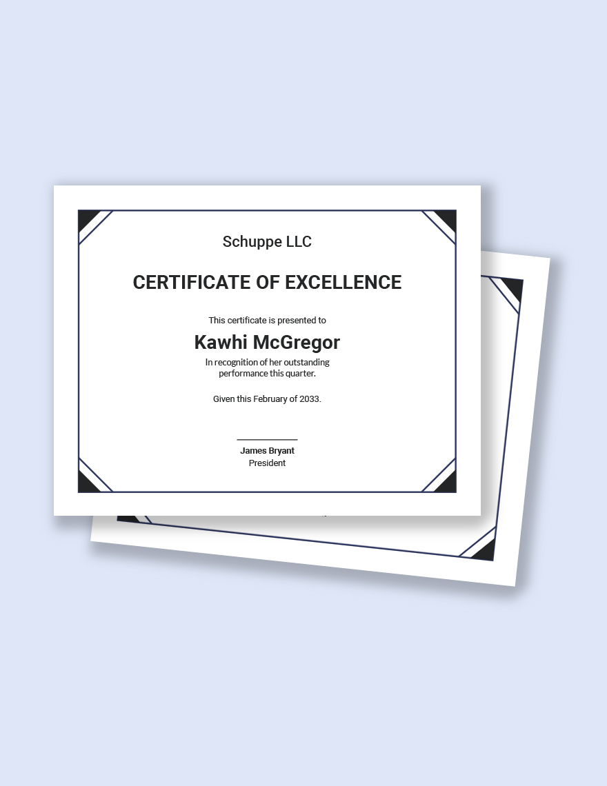 Blank Award Certificate Template Blank Award Certificate Template