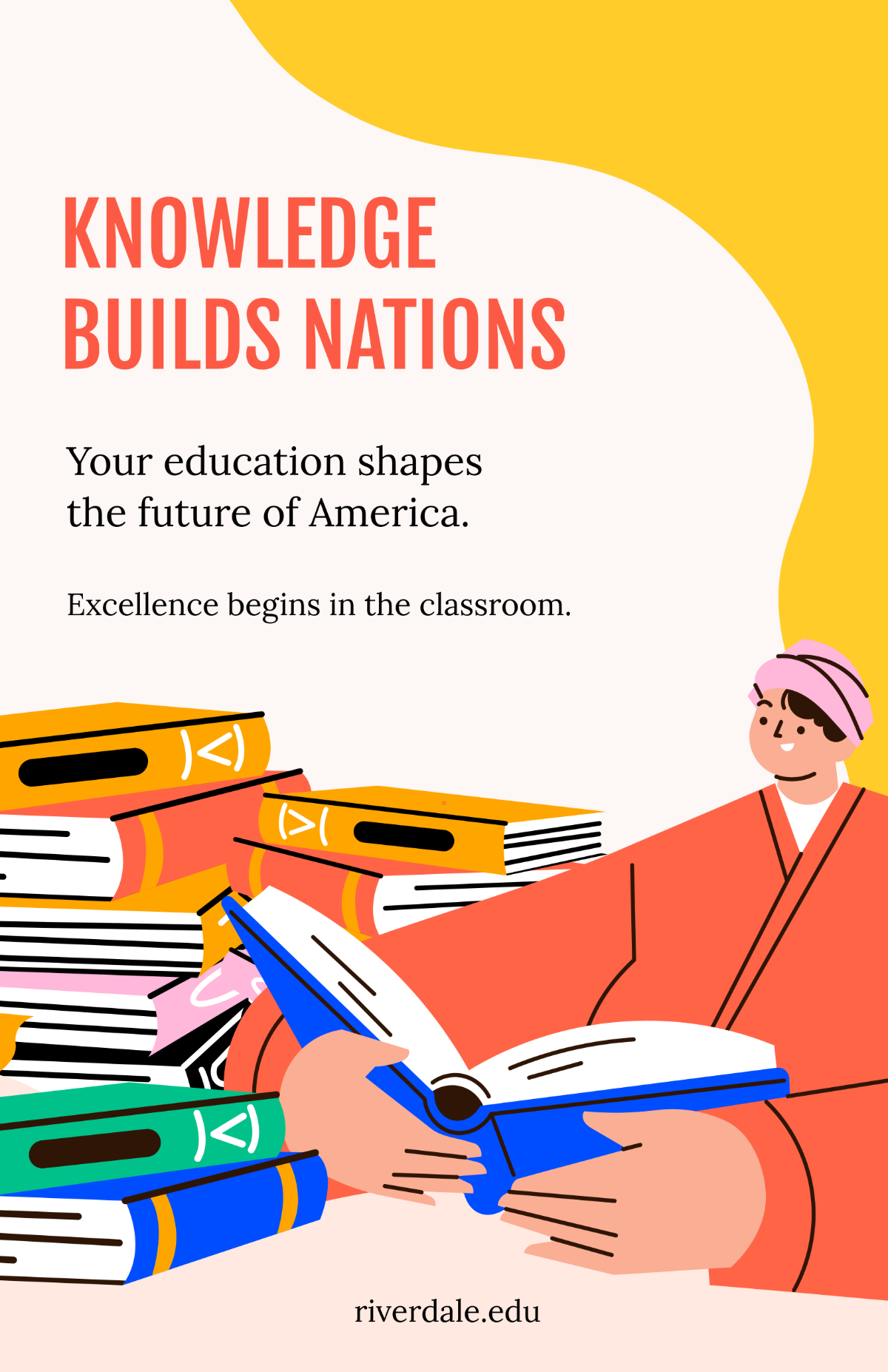 Free School Propaganda Poster Template to Edit Online Free School Propaganda Poster Template to Edit Online