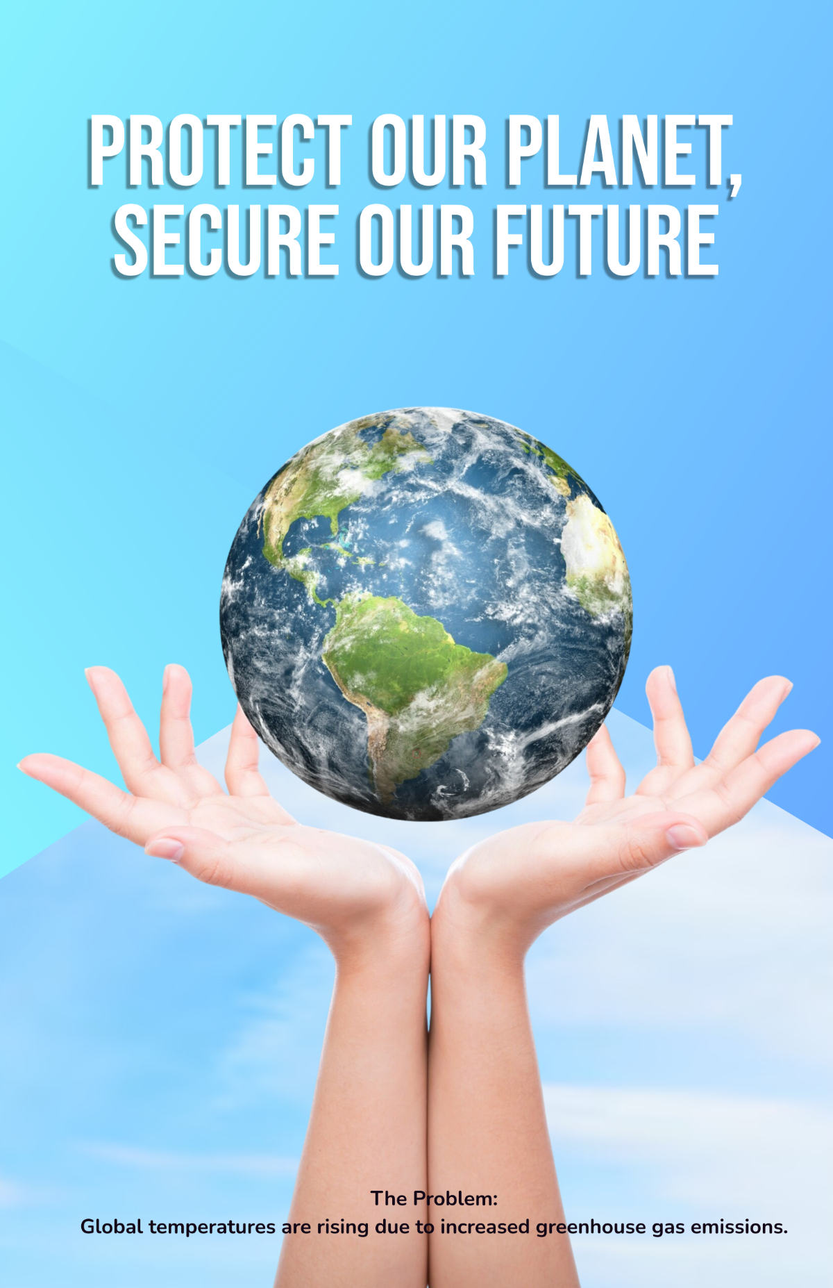 Free Gradient Climate Change Poster Template to Edit Online Free Gradient Climate Change Poster Template to Edit Online