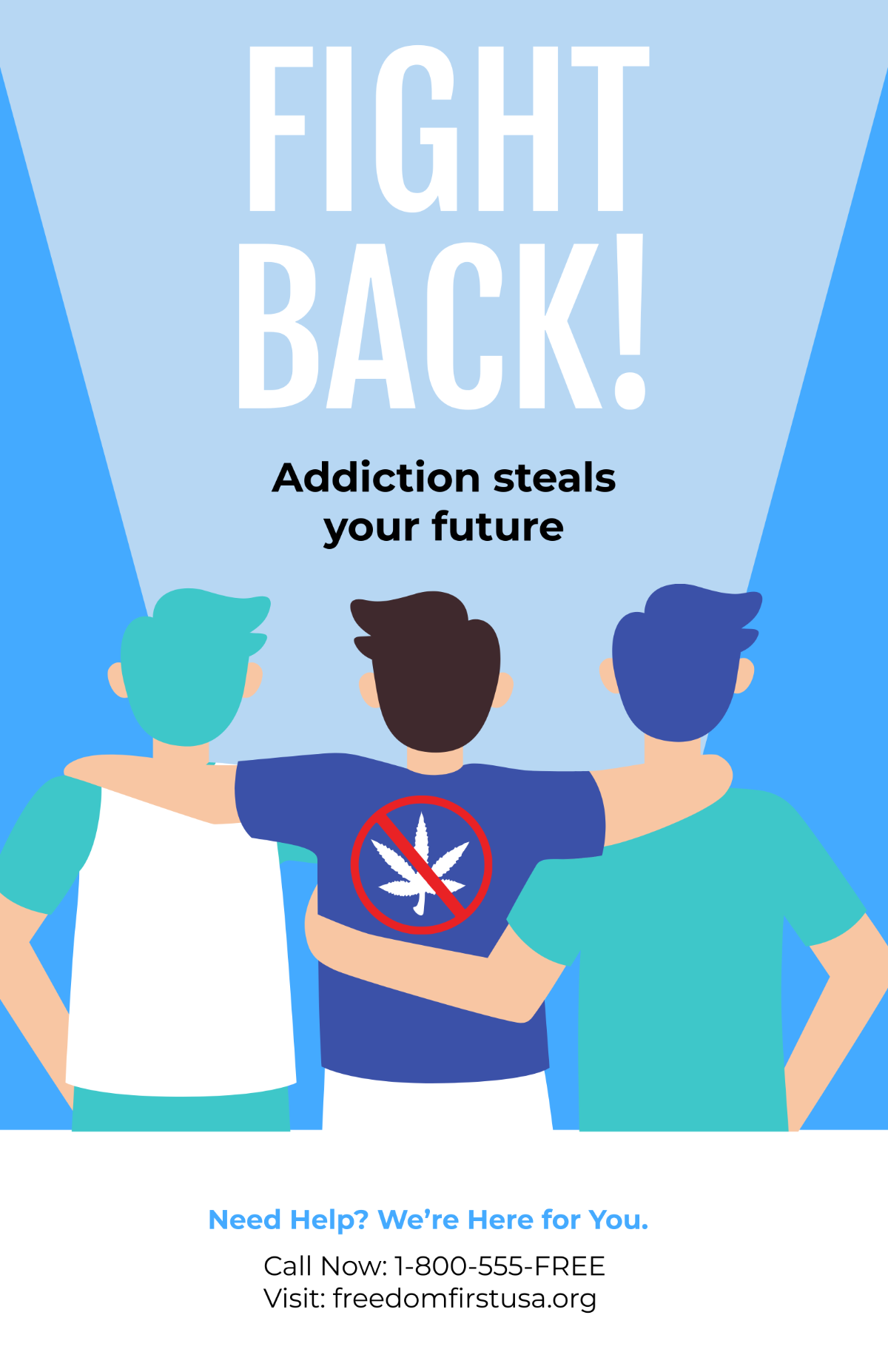 Free Drug Free Addiction Poster Template to Edit Online Free Drug Free Addiction Poster Template to Edit Online