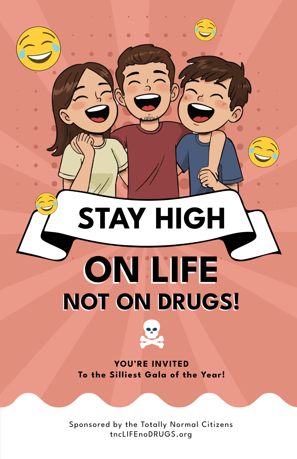 Free Funny Drug Free Poster Template to Edit Online Free Funny Drug Free Poster Template to Edit Online