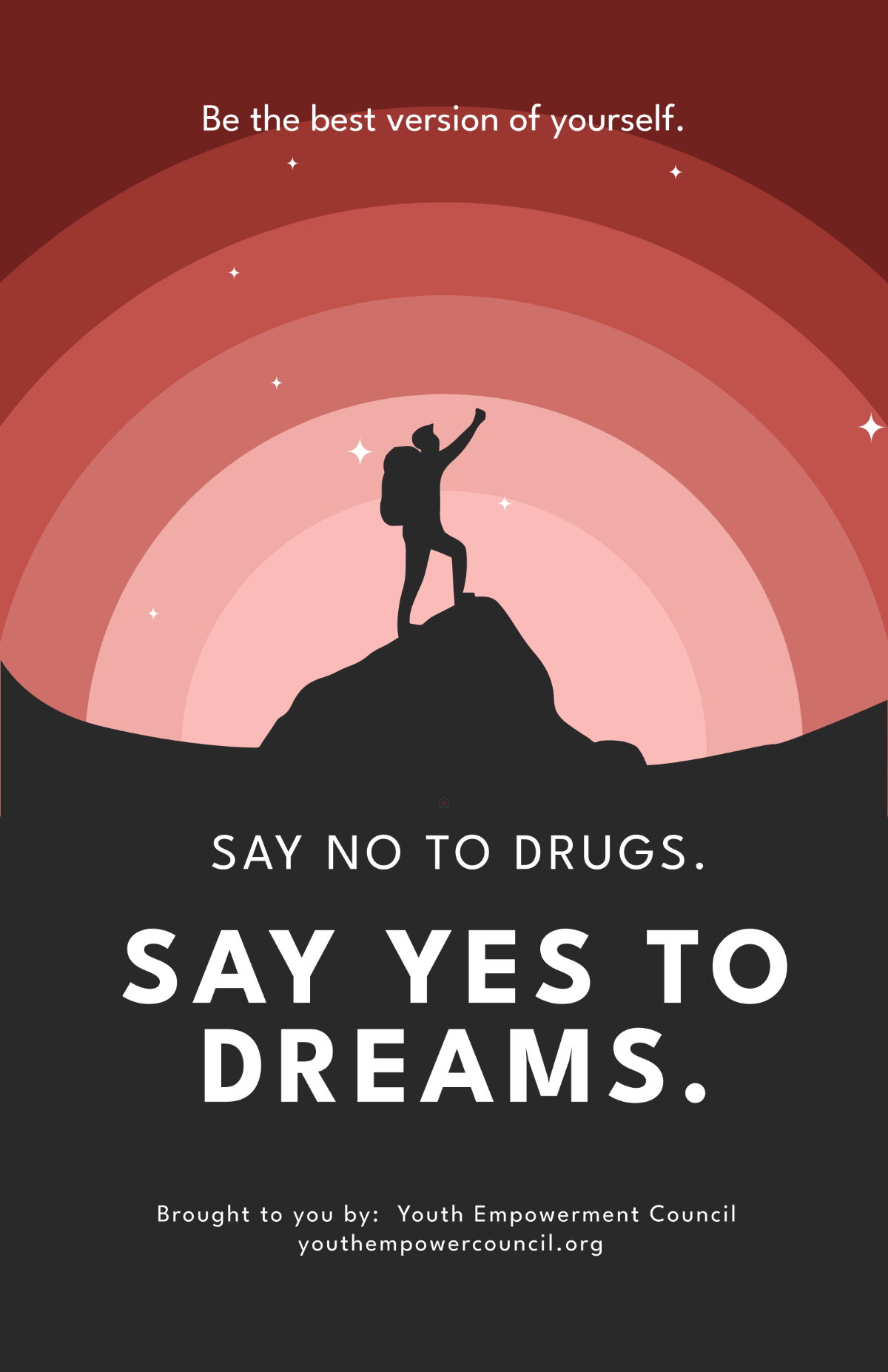 Motivational Drug Free Poster Template to Download Motivational Drug Free Poster Template to Download