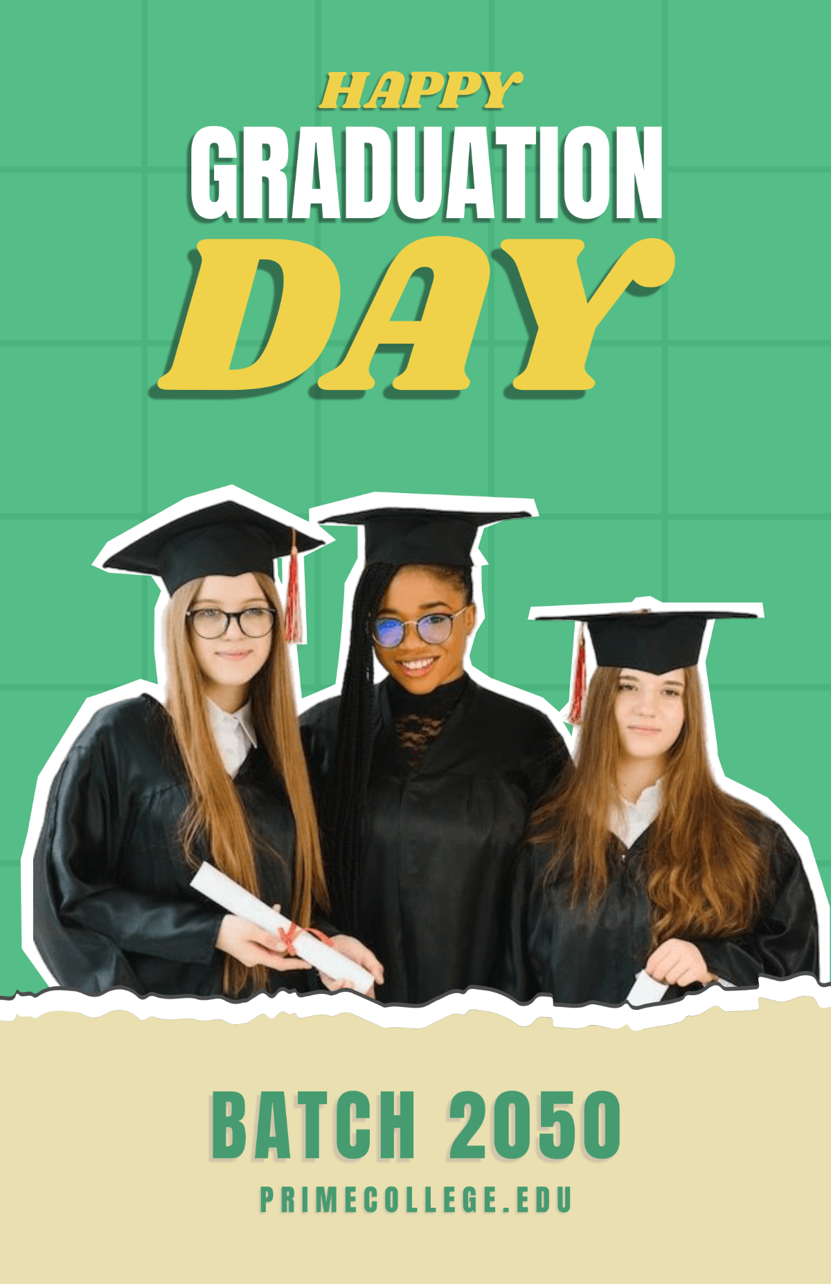 Free Retro Background Graduation Poster to Edit Online Free Retro Background Graduation Poster to Edit Online