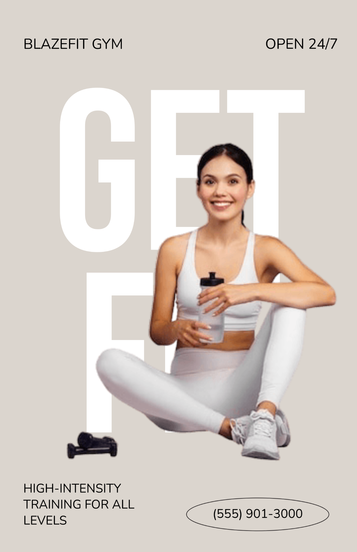 Free Fitness Training Poster Template to Edit Online Free Fitness Training Poster Template to Edit Online