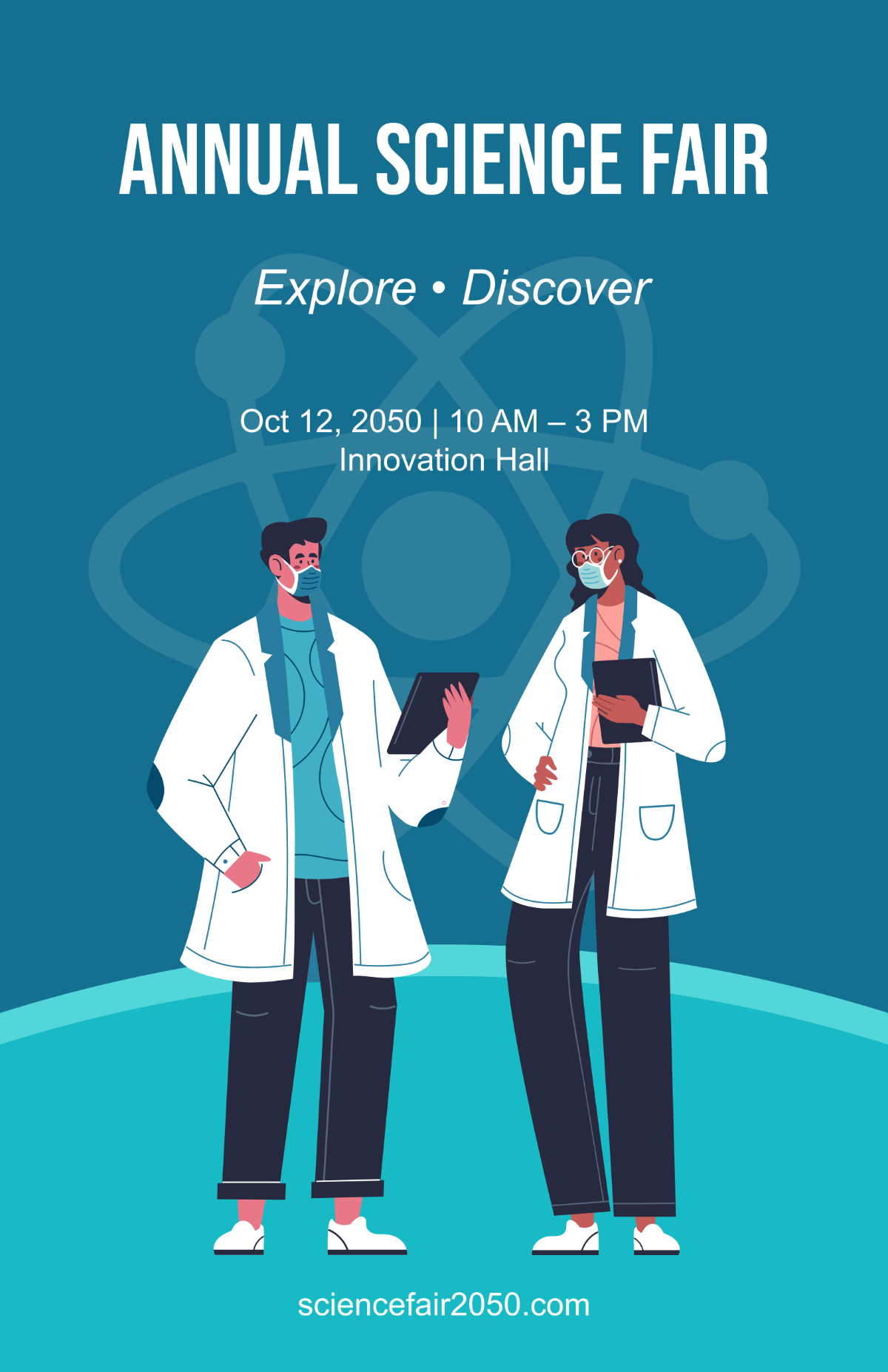 Free Science Fair Informational Poster Template to Edit Online Free Science Fair Informational Poster Template to Edit Online