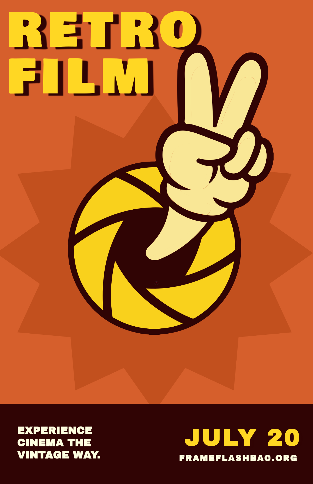 Free Retro Film Poster to Edit Online Free Retro Film Poster to Edit Online