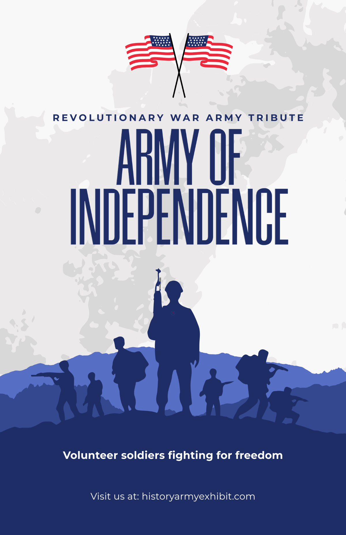 Revolutionary War Poster for Army Template to Download Revolutionary War Poster for Army Template to Download