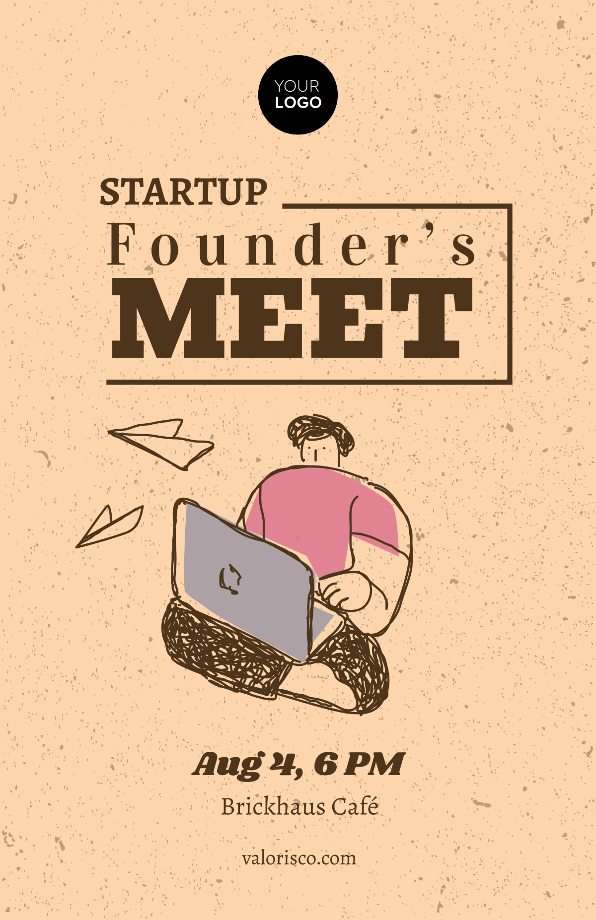 Free Vintage Startup Poster Template to Edit Online Free Vintage Startup Poster Template to Edit Online