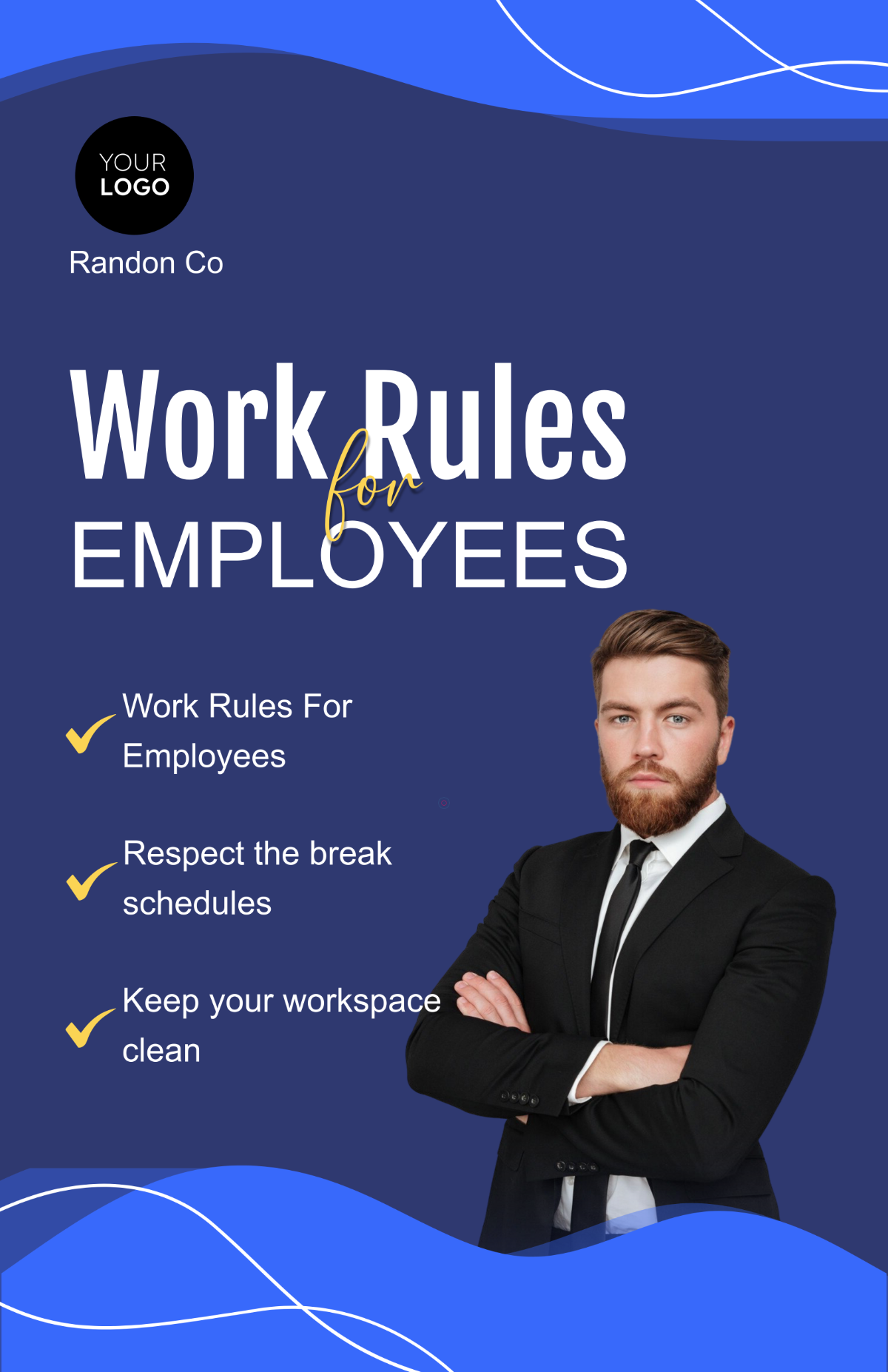 Free Work Poster for Employees Template to Edit Online Free Work Poster for Employees Template to Edit Online