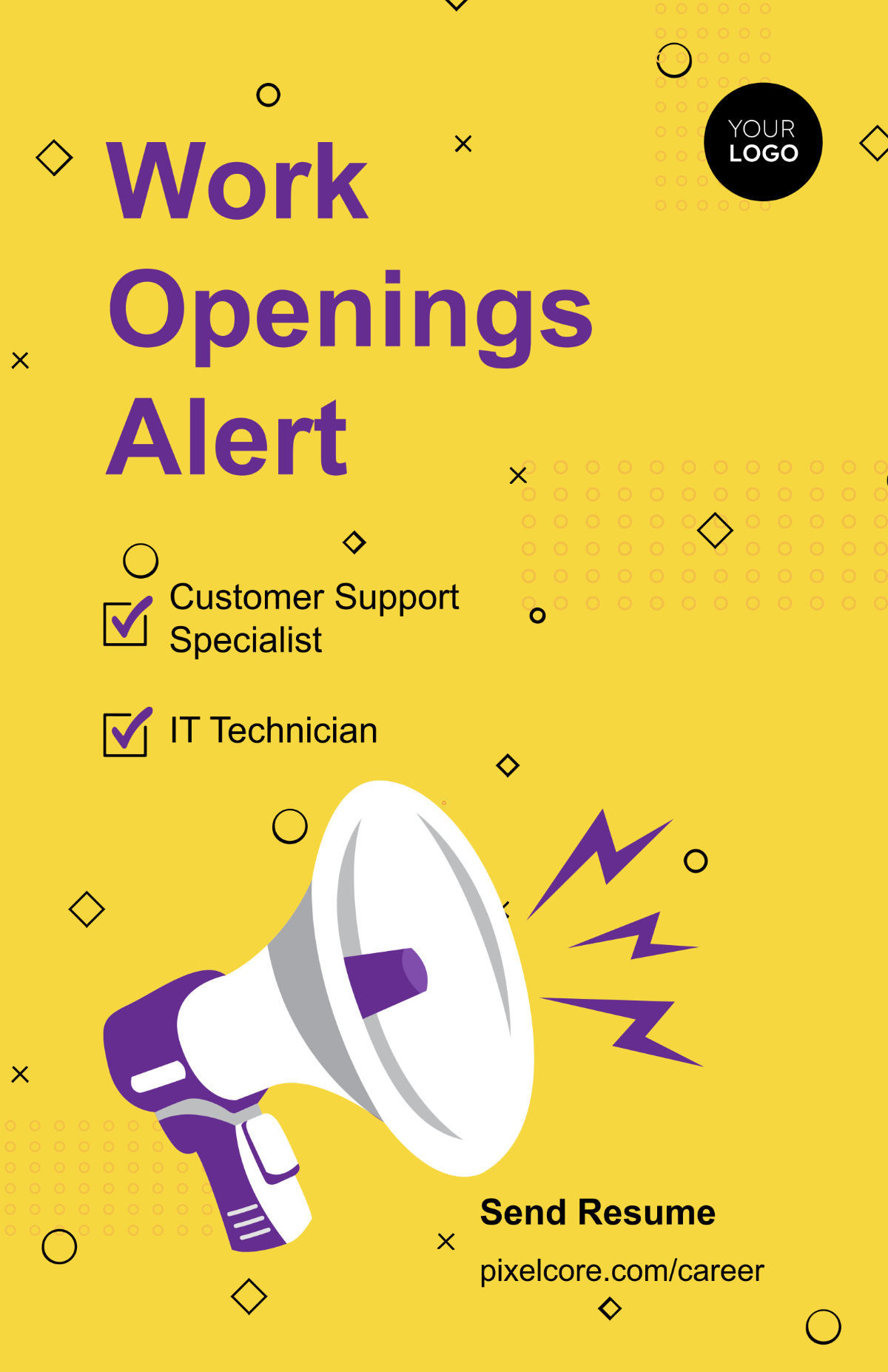 Free Work Openings Poster Template to Edit Online Free Work Openings Poster Template to Edit Online