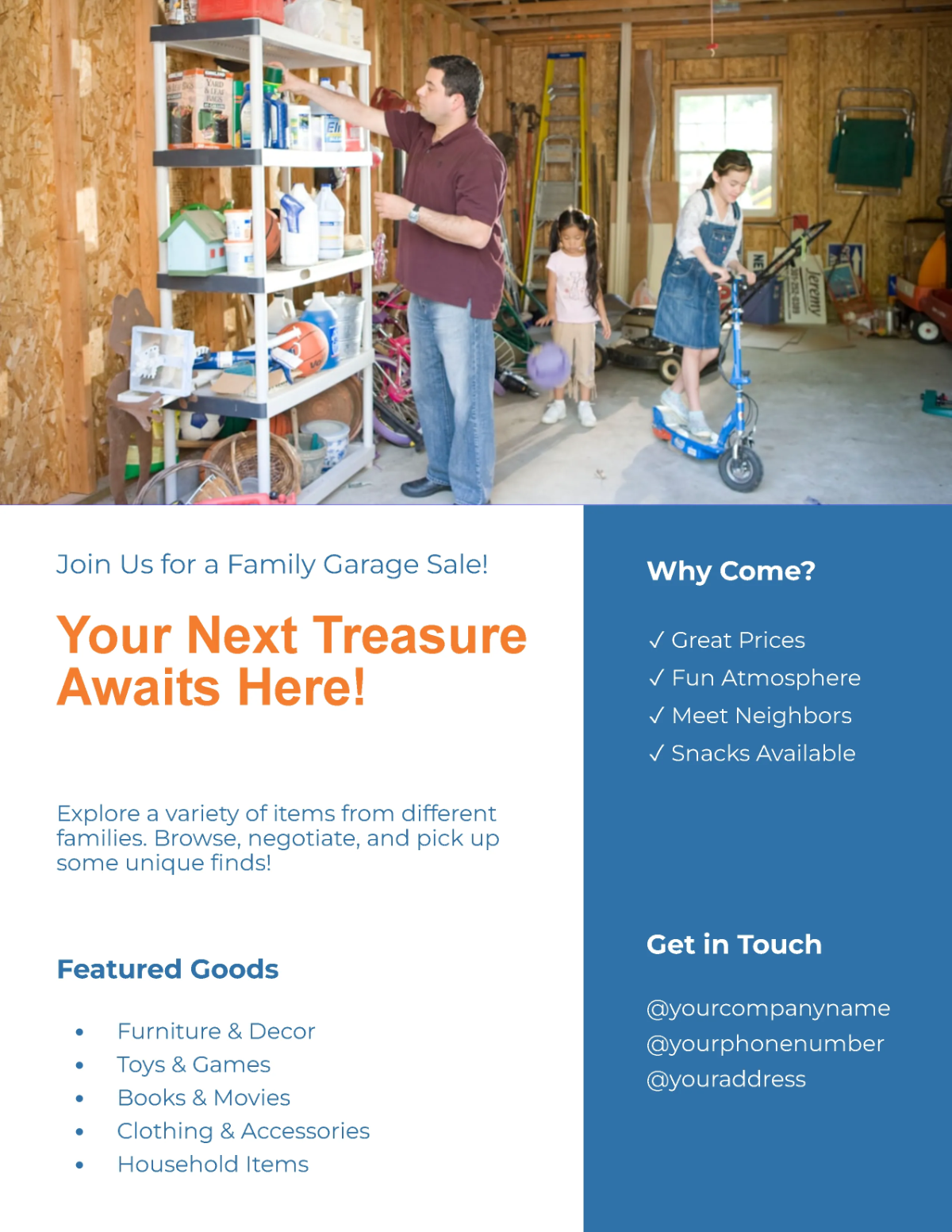 Free Multi-Family Garage Sale Flyer Template to Edit Online Free Multi-Family Garage Sale Flyer Template to Edit Online