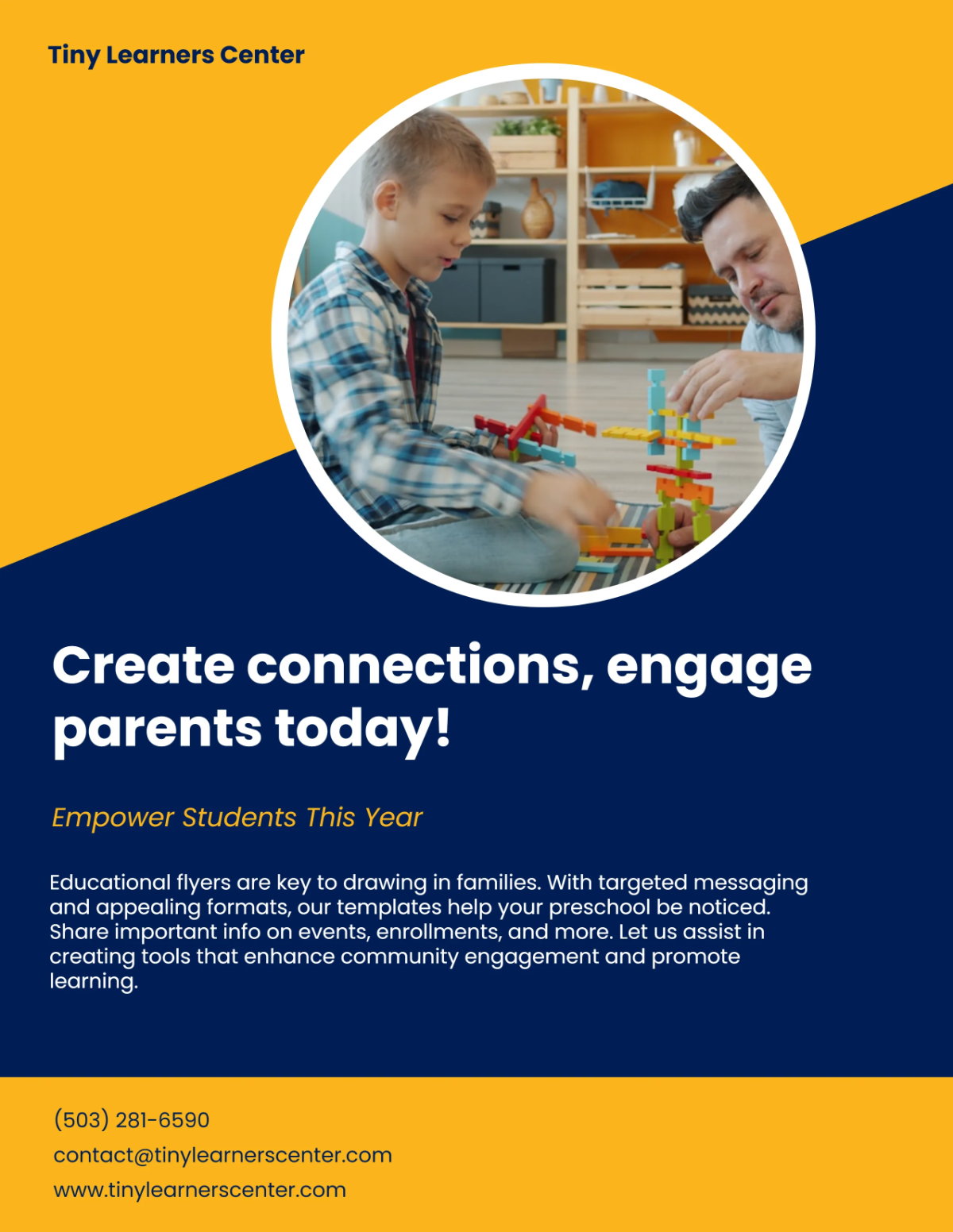 Free Printable Preschool Flyer Template to Edit Online Free Printable Preschool Flyer Template to Edit Online