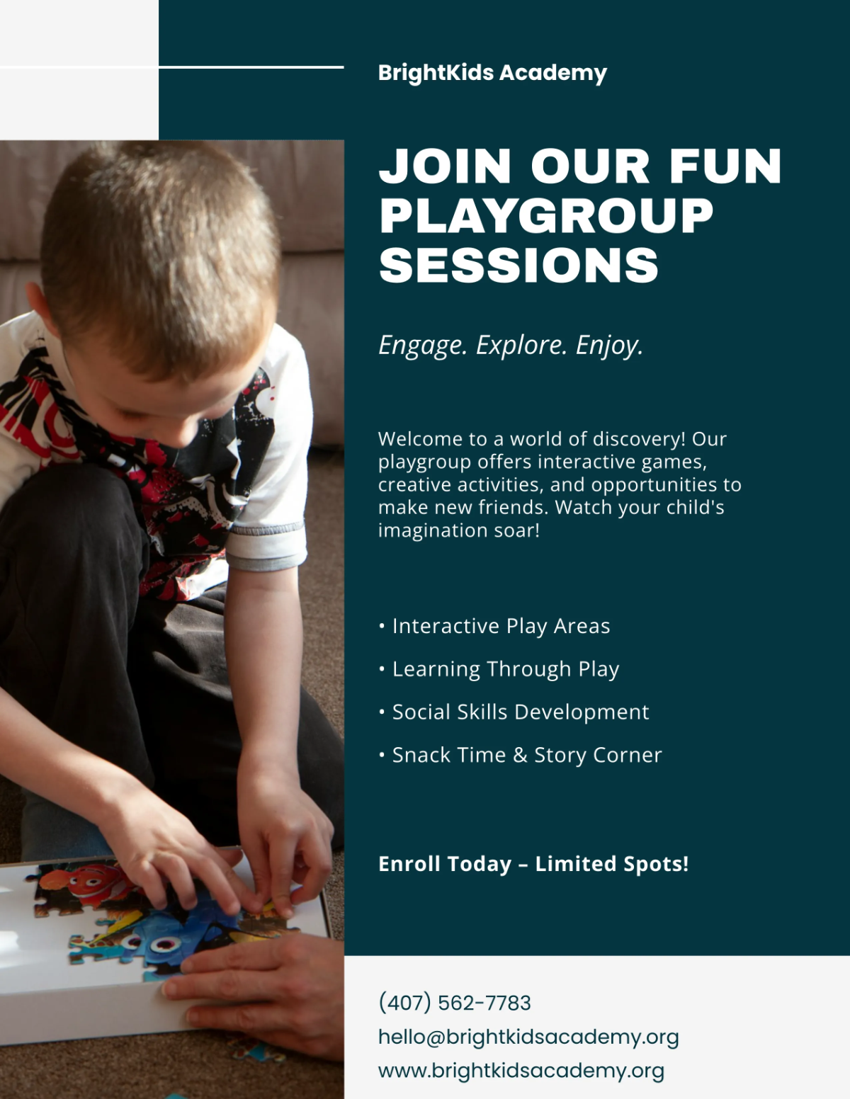 Free Playgroup Preschool Flyer Template to Edit Online Free Playgroup Preschool Flyer Template to Edit Online