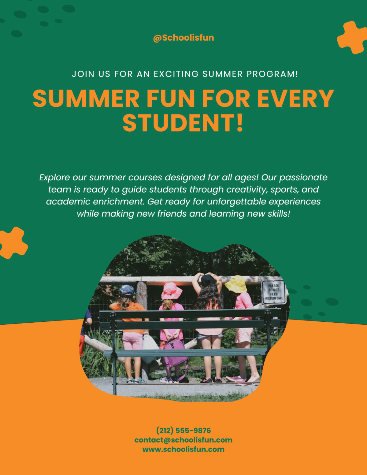 Free School Summer Flyer Template to Edit Online Free School Summer Flyer Template to Edit Online