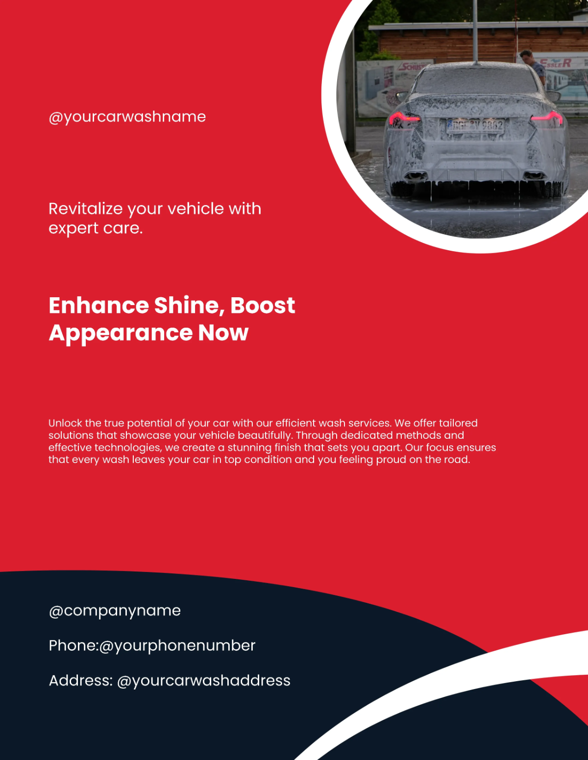 Free Editable Car Wash Flyer Template to Edit Online Free Editable Car Wash Flyer Template to Edit Online