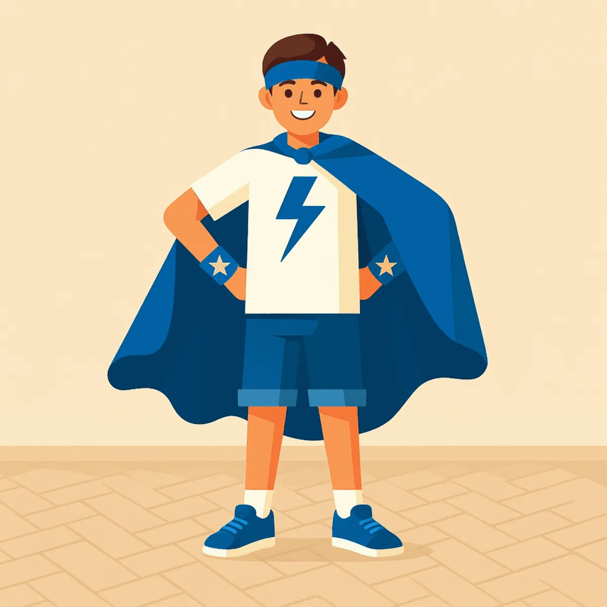 Free Superhero Kid Flat Vector Photo to Cartoon to Edit Online Free Superhero Kid Flat Vector Photo to Cartoon to Edit Online