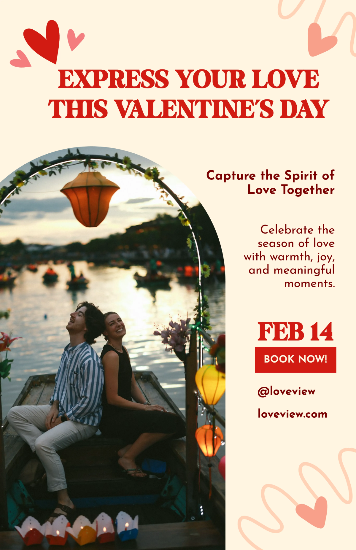 Free Aesthetic Valentines Day Poster Template to Edit Online Free Aesthetic Valentines Day Poster Template to Edit Online