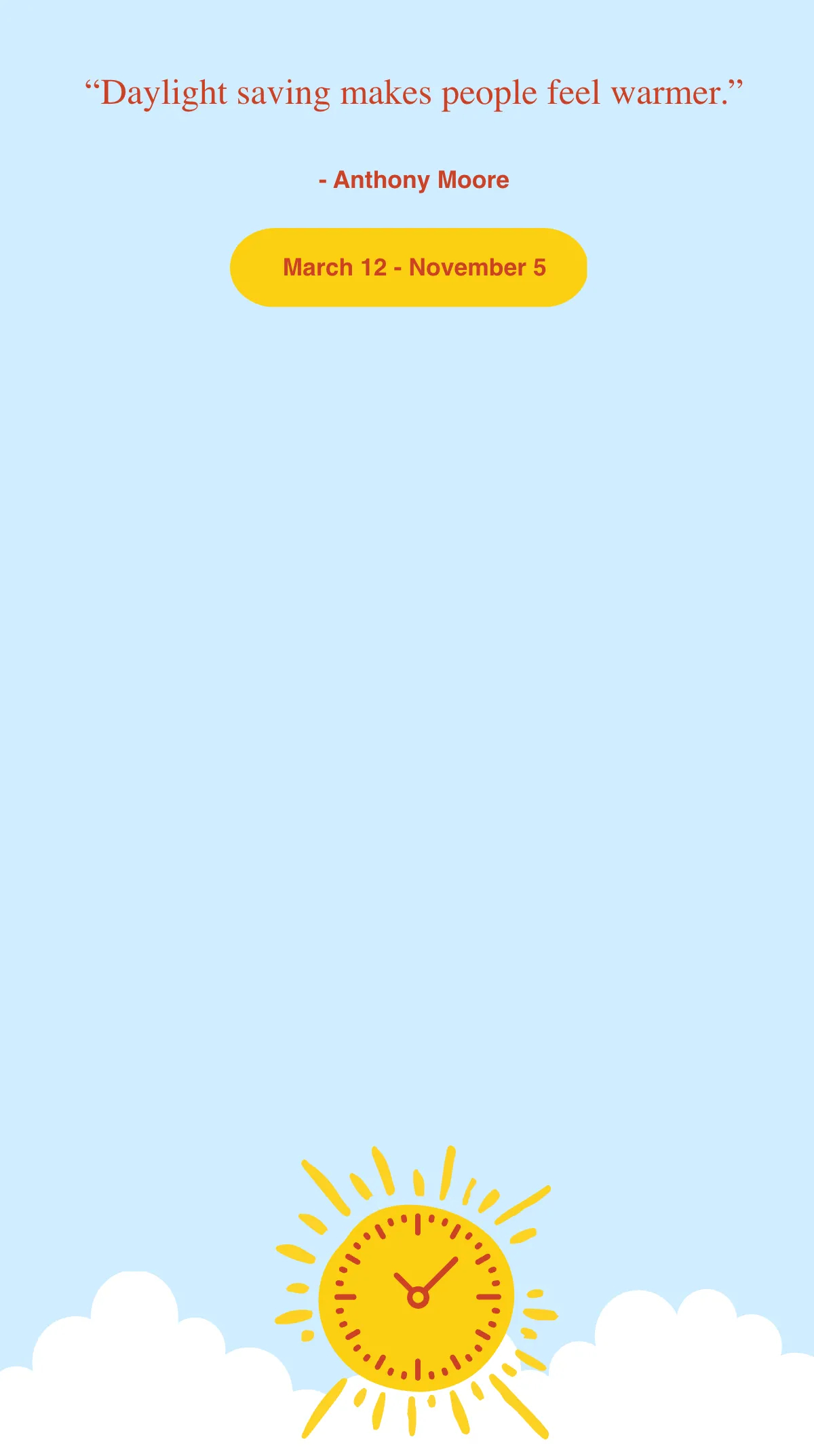 Free Daylight Saving Quote Snapchat Geofilter Template to Edit Online Free Daylight Saving Quote Snapchat Geofilter Template to Edit Online