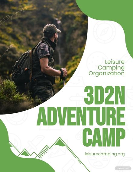 Adventure Camp Flyer Template in PSD - Download | Template.net Adventure Camp Flyer Template in PSD - Download | Template.net