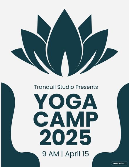 Yoga Camp Flyer Template in PSD, Word, Publisher, Google Docs - Download | Template.net Yoga Camp Flyer Template in PSD, Word, Publisher, Google Docs - Download | Template.net
