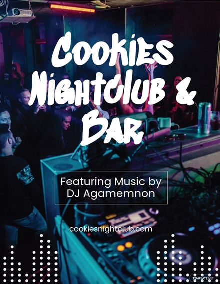 Nightclub DJ Flyer Template in Word, Publisher, Google Docs, Pages - Download | Template.net Nightclub DJ Flyer Template in Word, Publisher, Google Docs, Pages - Download | Template.net