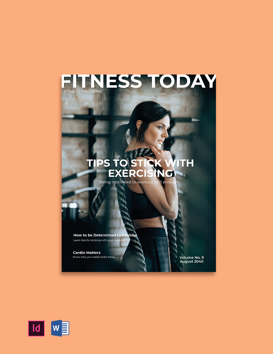 Fitness Center Magazine Template in InDesign, Word - Download | Template.net Fitness Center Magazine Template in InDesign, Word - Download | Template.net
