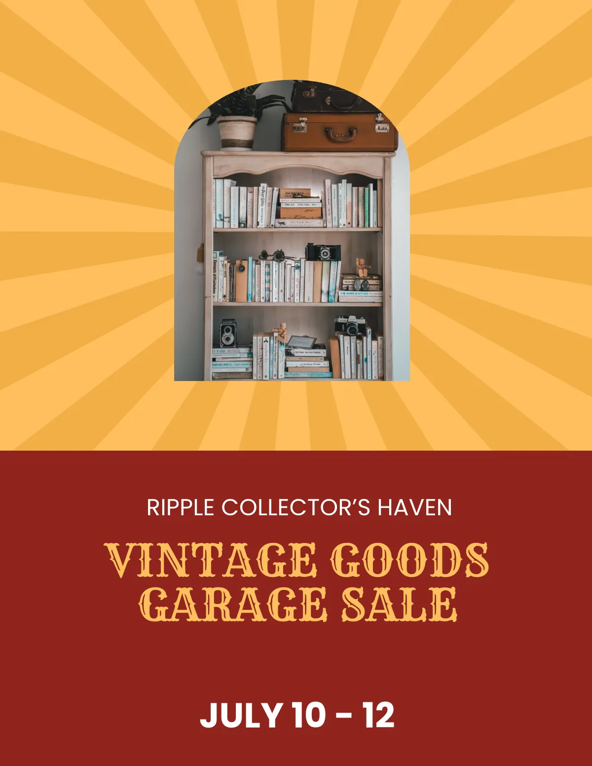 Free Vintage Garage Sale Flyer Template to Edit Online Free Vintage Garage Sale Flyer Template to Edit Online
