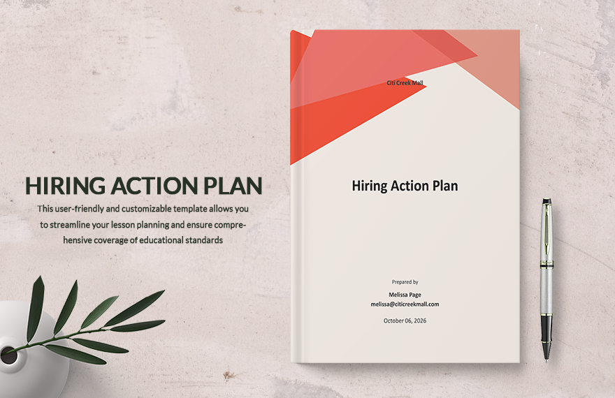 Hiring Action Plan Template in Word, PDF, Google Docs, Pages - Download | Template.net Hiring Action Plan Template in Word, PDF, Google Docs, Pages - Download | Template.net