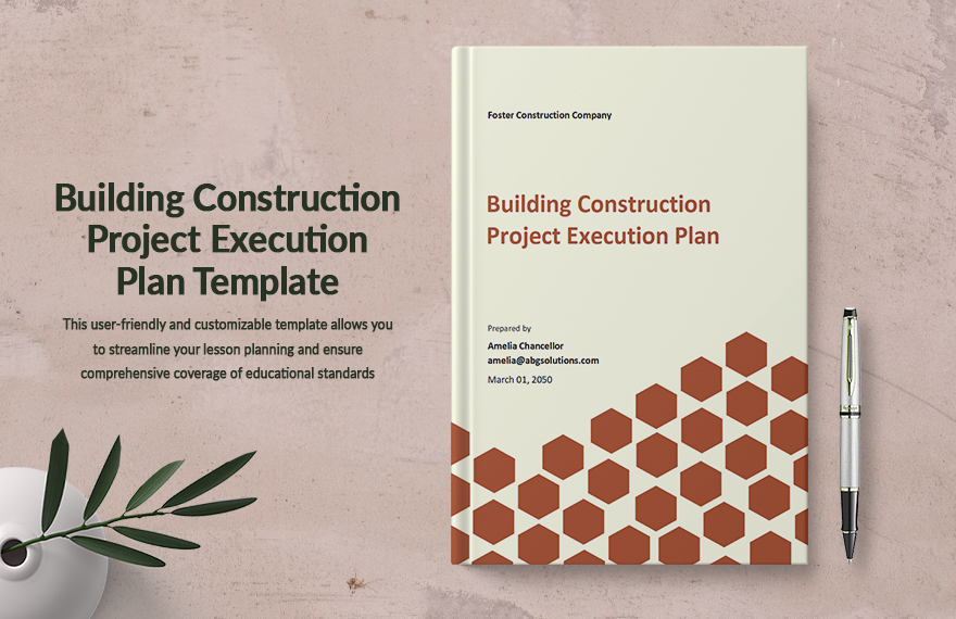Building Construction Project Execution Plan Template Building Construction Project Execution Plan Template