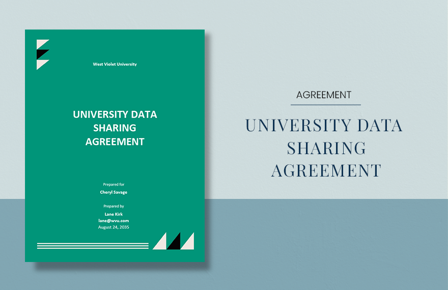 University Data Sharing Agreement Template in Word, Google Docs, Pages - Download | Template.net University Data Sharing Agreement Template in Word, Google Docs, Pages - Download | Template.net