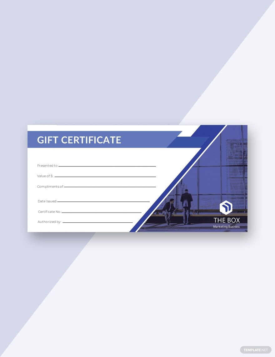 Business Gift Certificate Template in Illustrator, PSD, Publisher, Pages, Word - Download | Template.net Business Gift Certificate Template in Illustrator, PSD, Publisher, Pages, Word - Download | Template.net