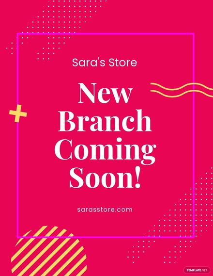 Store Coming Soon Flyer Template in Word, Publisher, Google Docs, Pages, PSD - Download | Template.net Store Coming Soon Flyer Template in Word, Publisher, Google Docs, Pages, PSD - Download | Template.net