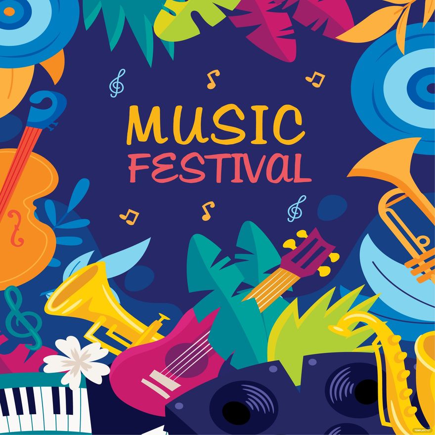 Music Festival Vector in Illustrator, SVG, JPG, PNG, EPS - Download | Template.net Music Festival Vector in Illustrator, SVG, JPG, PNG, EPS - Download | Template.net