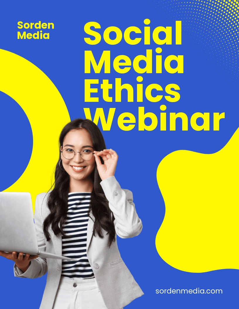 Creative Webinar Flyer Template Creative Webinar Flyer Template