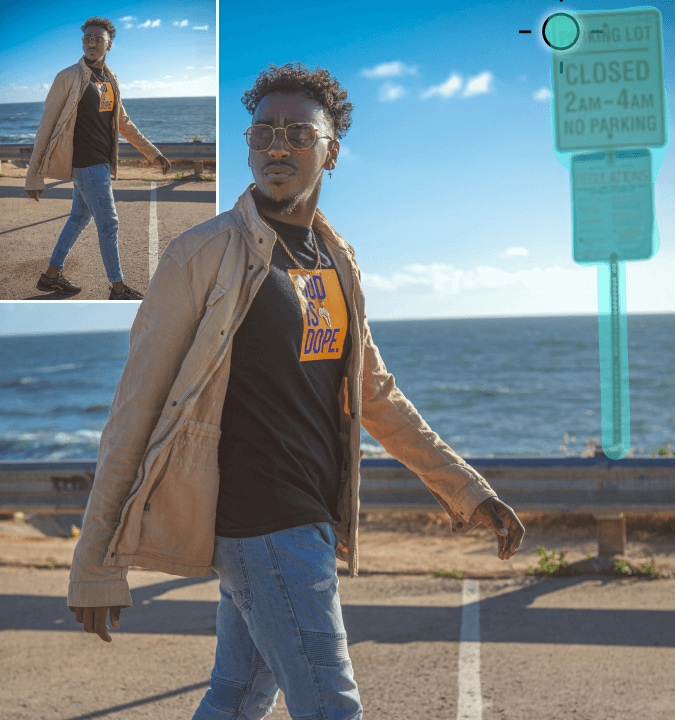 ai video object remover