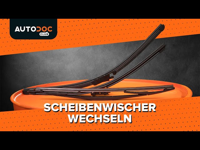 Wie Sie Wischerblatt beim NISSAN NOTE selbstständig austauschen - Videoanleitung