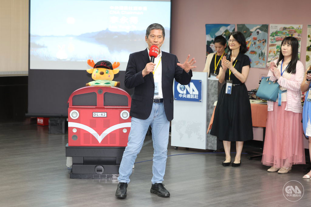 2023年中秋派對,廣邀在台外媒聯歡。