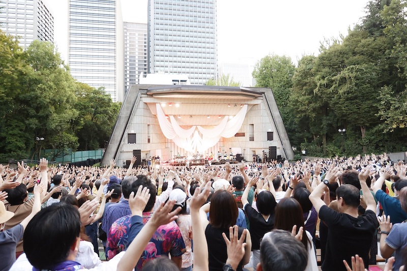 【オフィシャルレポ】スタ☆レビ、日比谷野音に大合唱を巻き起こす