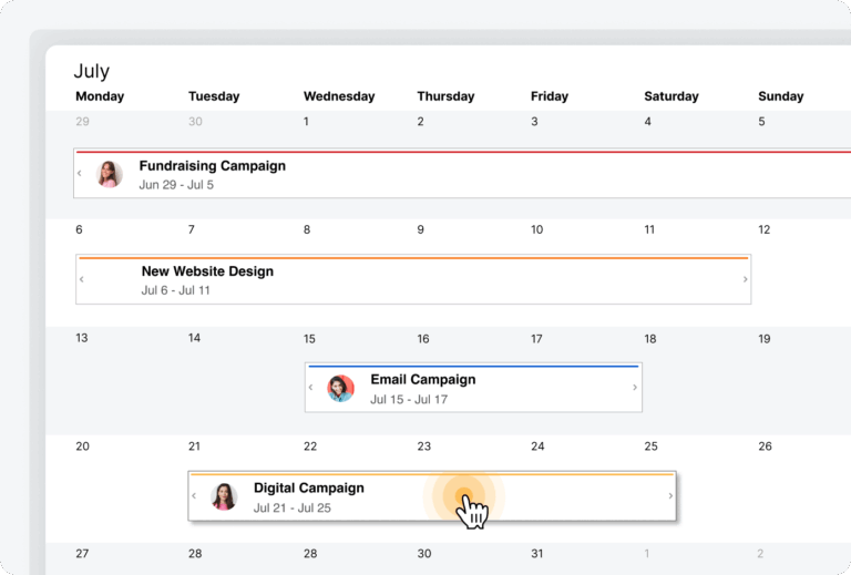 Calendar Product Graphic Wide Grey