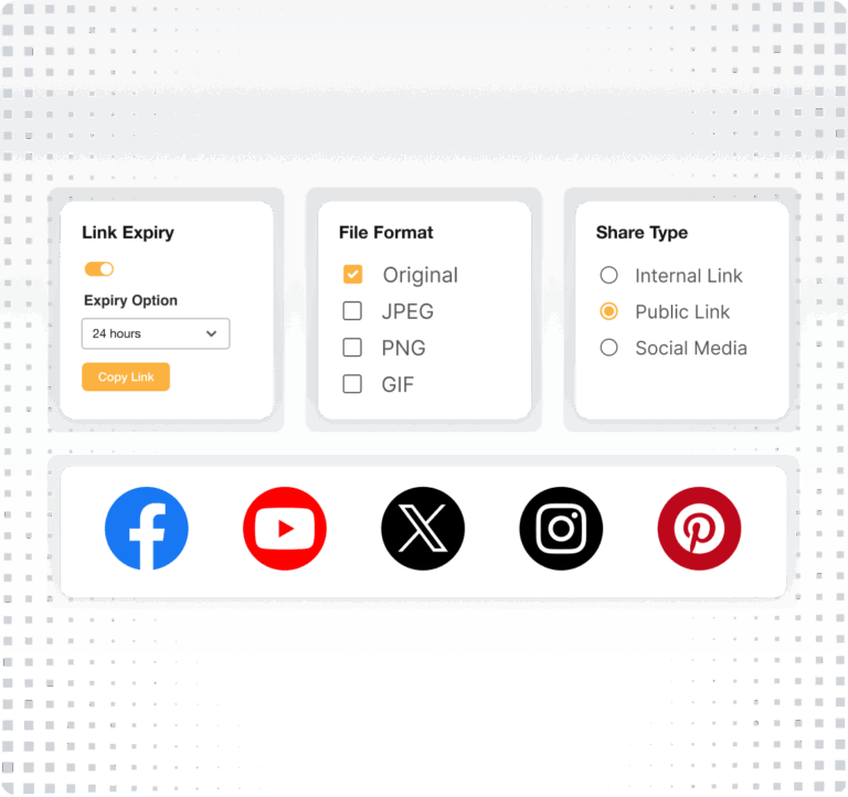 DAM Share Product Graphic Square Grey