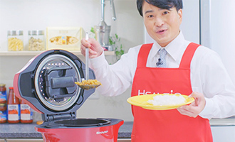 実演販売士 森野大自然が作るキャベツカレー