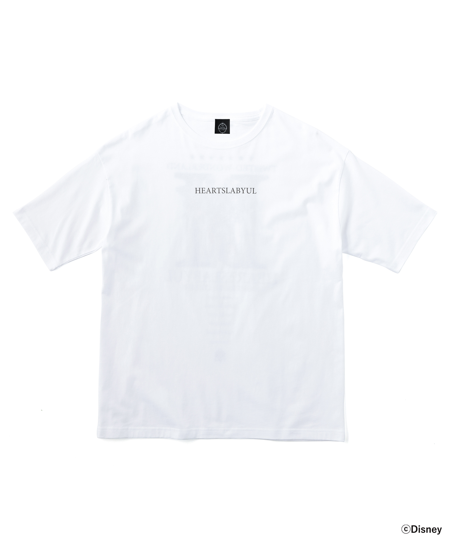 ディズニー ツイステッドワンダーランド/ビッグシルエットTシャツ/ハーツラビュル寮