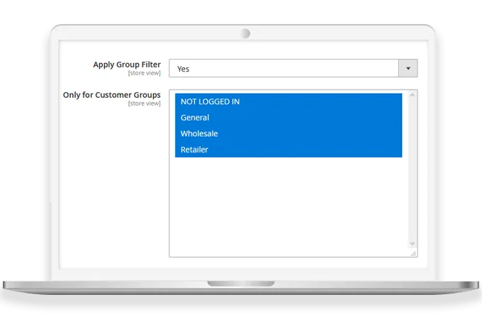 Magento 2 Minimum Order Amount for Customer Group