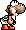 Brown Yoshi looking up