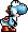 Light Blue Yoshi looking up