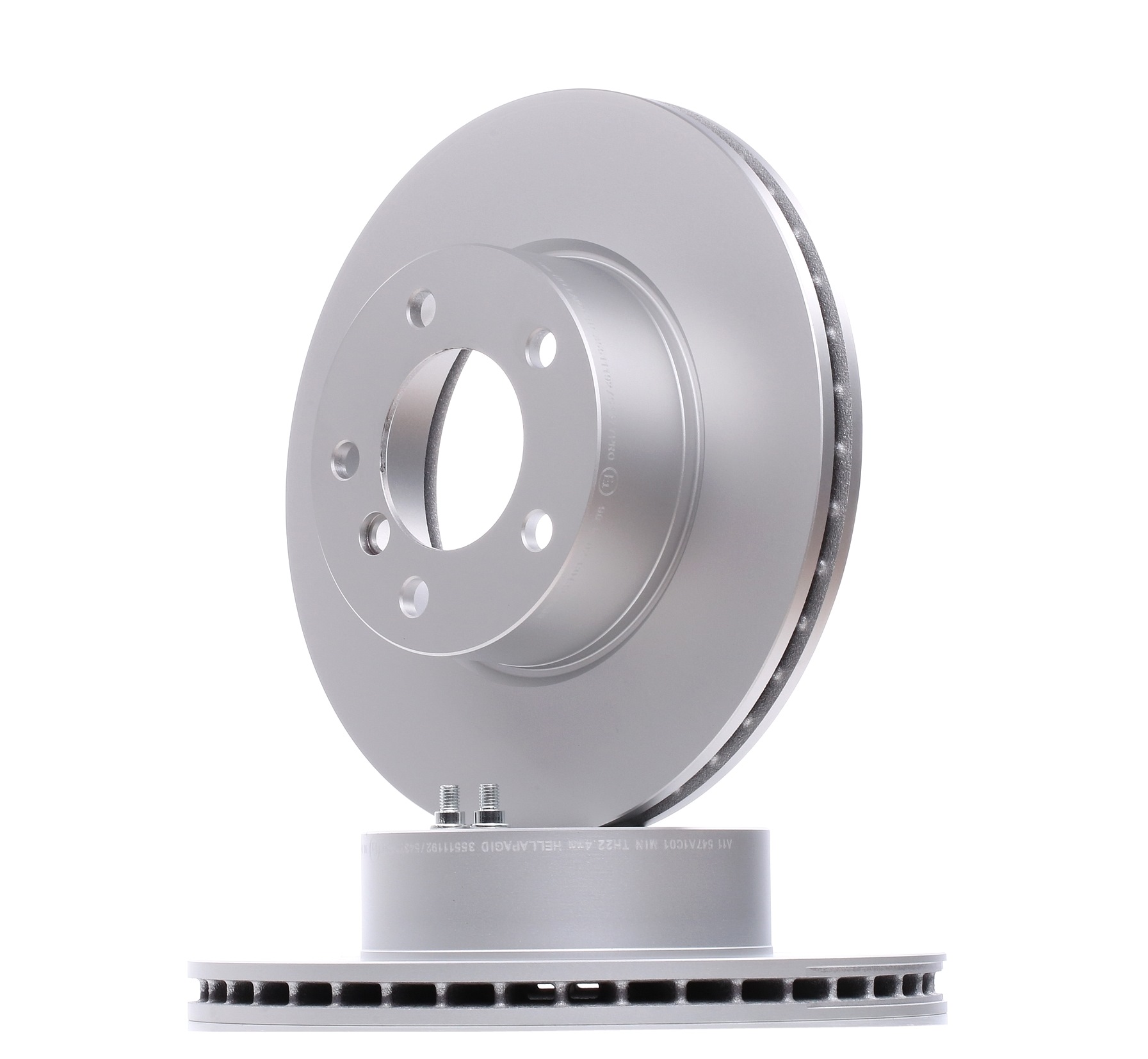 Originele 8DD 355 111-921 HELLA Remschijf set BMW