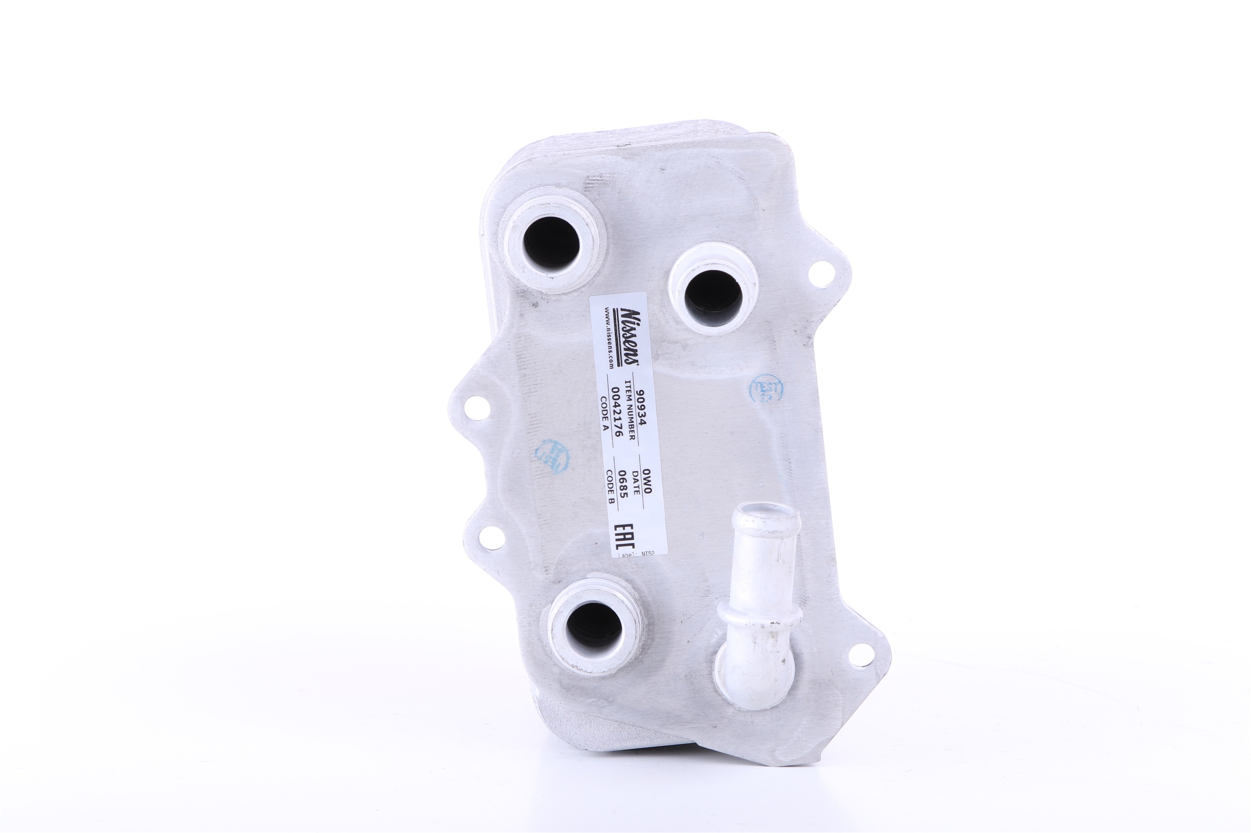 90934 Chłodnica oleju, olej silnikowy NISSENS 722 270 009 5