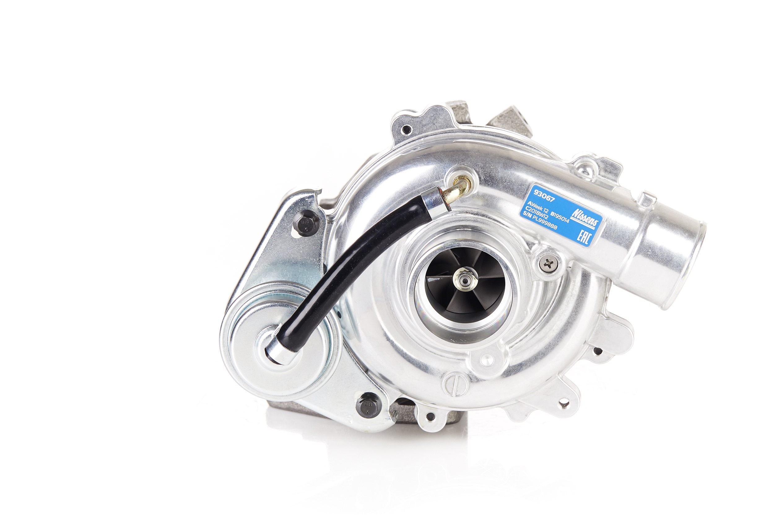 NISSENS Exhaust Turbocharger, Oil-cooled, pneumatic, with an electric divert-air valve, with gaskets/seals, Aluminium Turbo 93067 buy