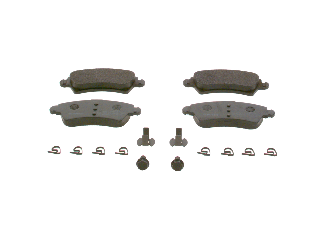 0 986 424 801 Bremseklodser BOSCH PEUGEOT 206