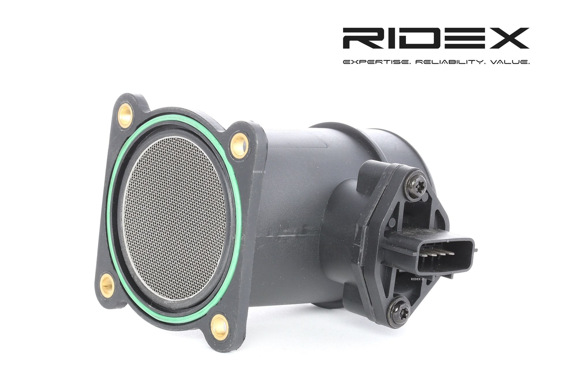 3926A0281 RIDEX 12V, Cu carcasa Tensiune: 12V, Numărul conexiunilor cu mufă: 4poli Senzor debit aer 3926A0281 cumpără costuri reduse